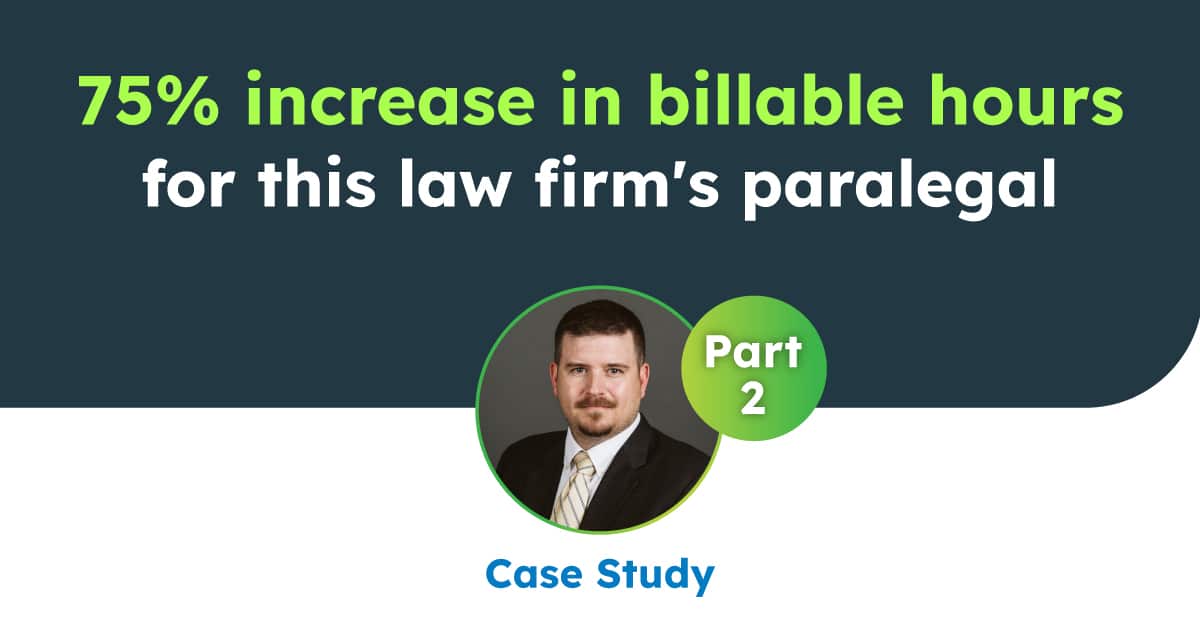 70 perfect increase in billable hours