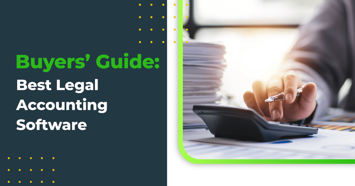‘Best Legal Accounting Software Buyers Guide’ infographics - Lean Law