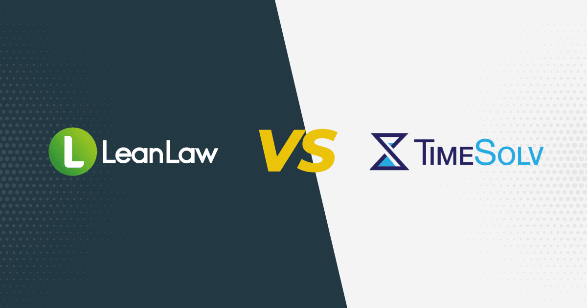 Leanlaw vs TimeSolv Image