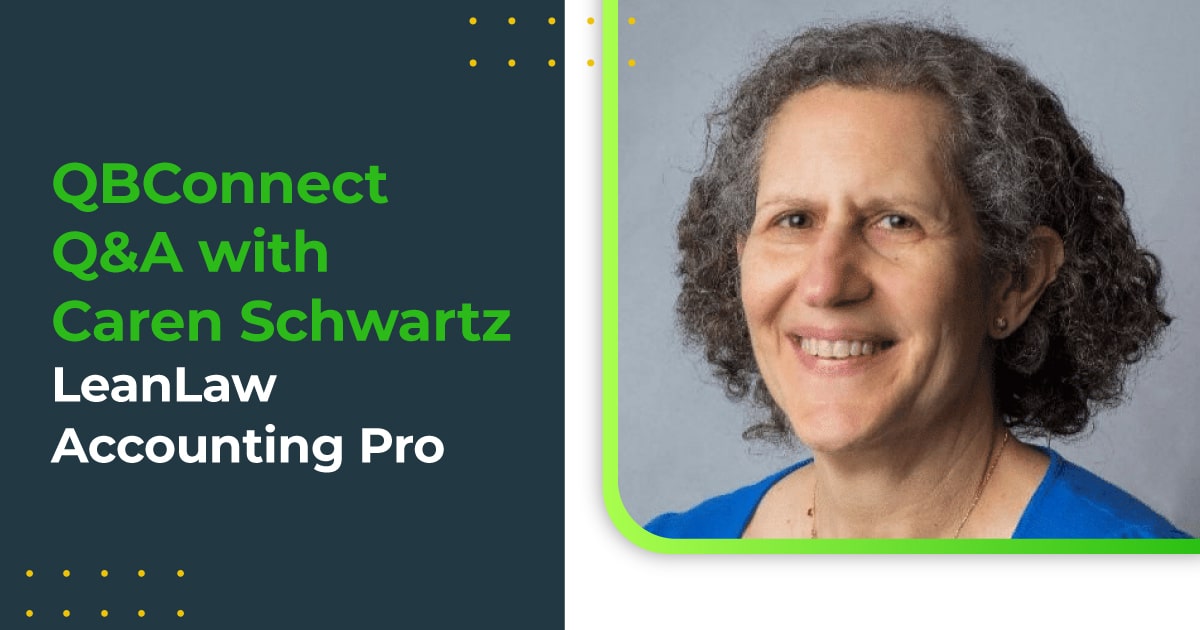 QBConnect Q&A with Caren Schwartz