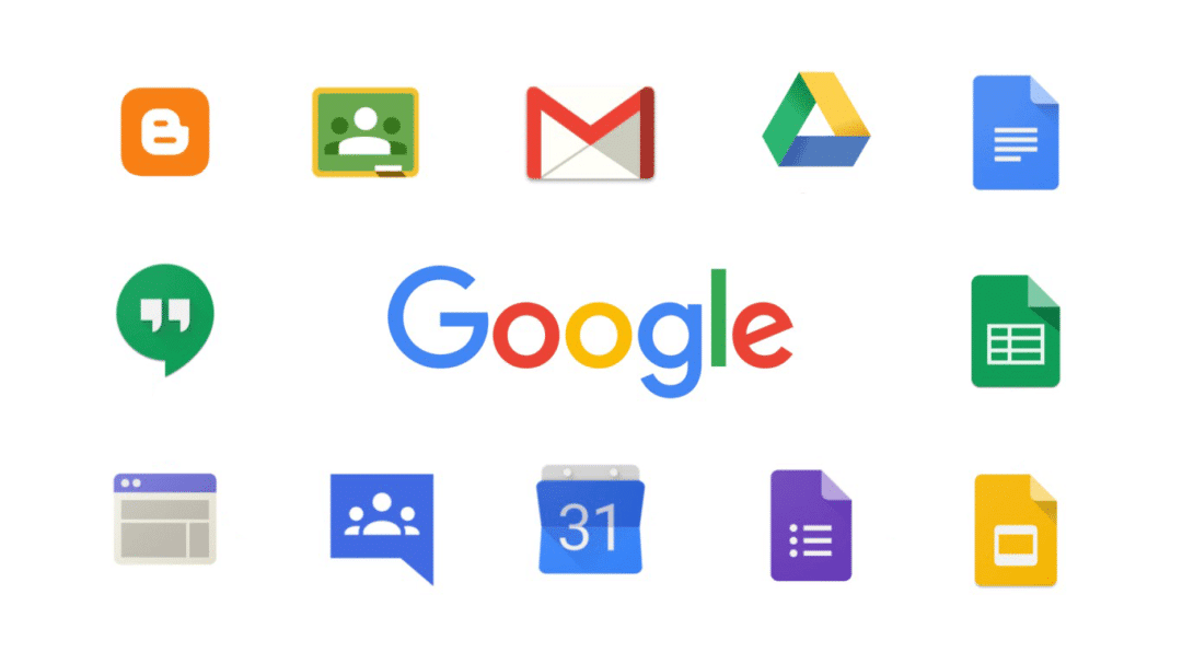 LeanLaw GSuite app icons bordering Google logo
