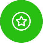 LeanLaw White star inside green circle