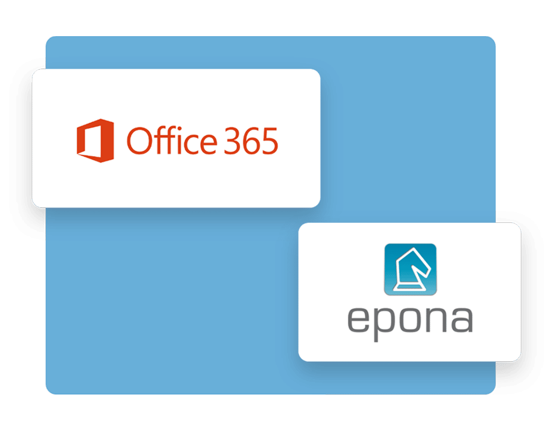 Office 365 & epona logo.