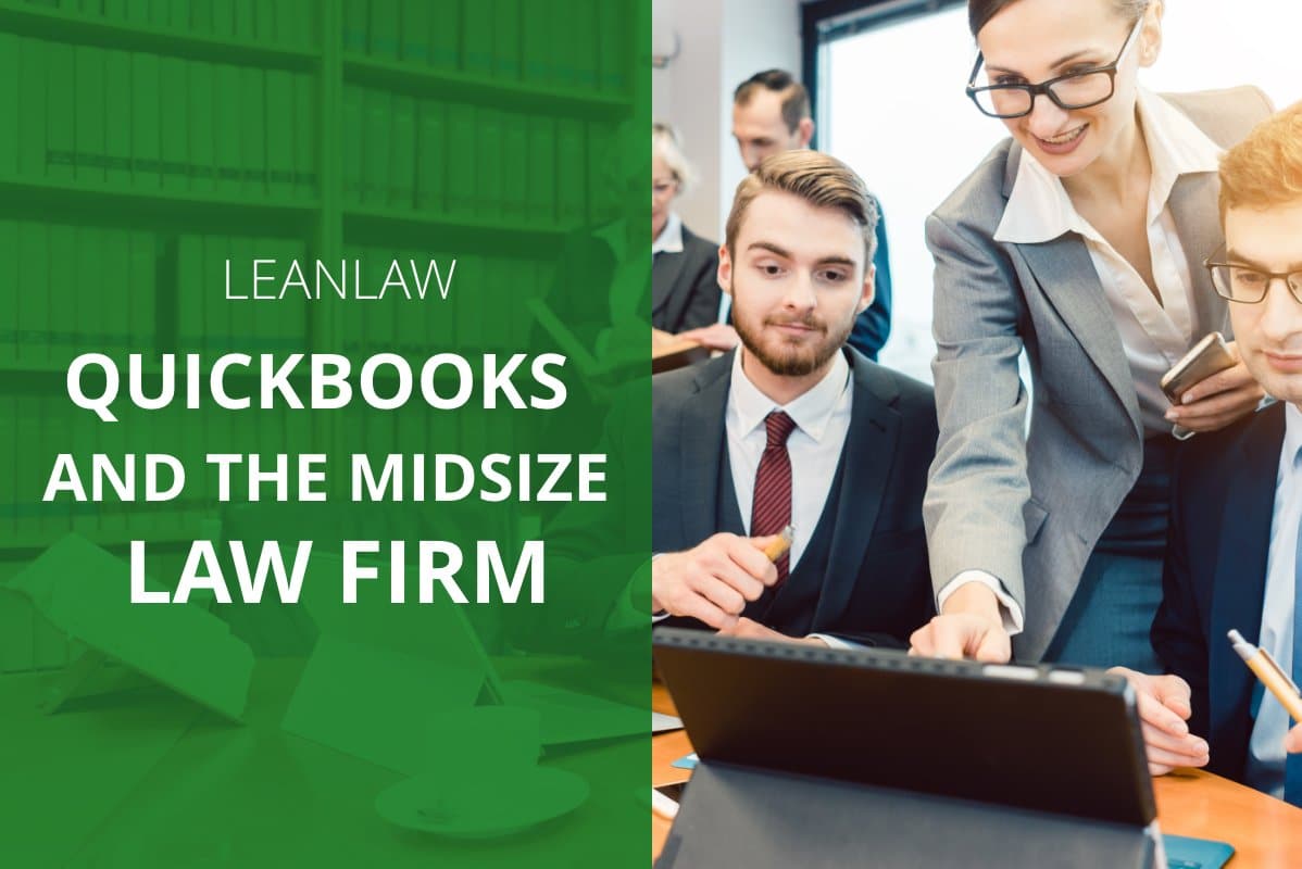 quickbooks and mid size law firm