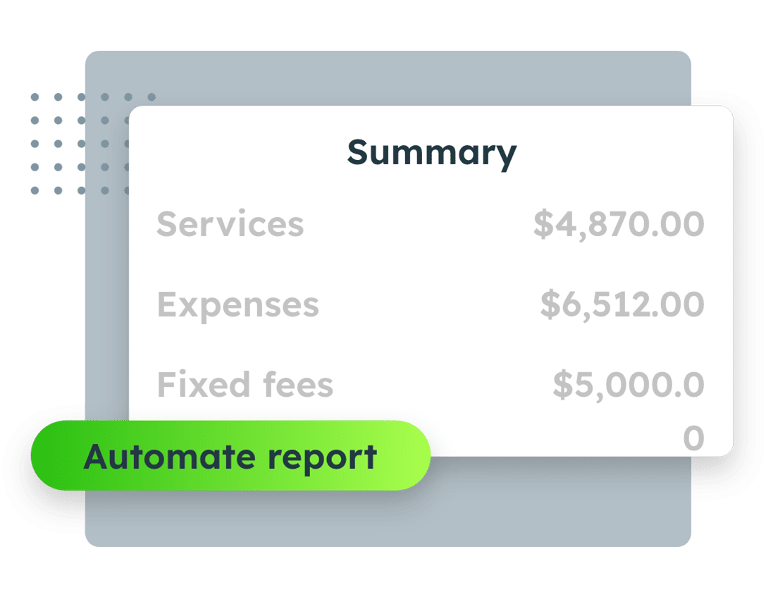LeanLaw Financial report summary