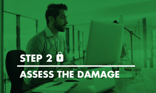 Step 2- Assess the Damage - 5 Immediate Steps To Take When Your Online Law Firm Security Has Been Breached