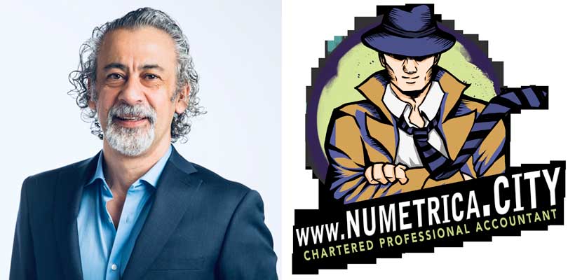 LeanLaw Moe Tabesh headshot next to Numetrica logo